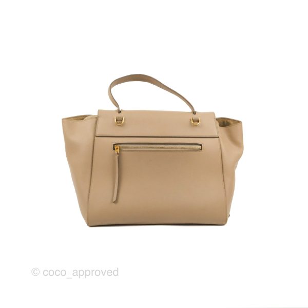 Celine Mini Belt Bag Light Taupe Grained Calfskin Gold Hardware Online