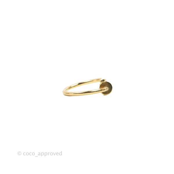 Cartier Juste Un Clou Ring Yellow Gold Size 50 Online Hot Sale