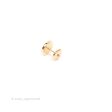 Bvlgaril Bulgari-Bulgari 18K Rose Gold Mother of Pearl Round Earrings Sale