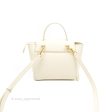 Celine Pico Belt Bag White Grained Calfskin Gold Hardware Cheap