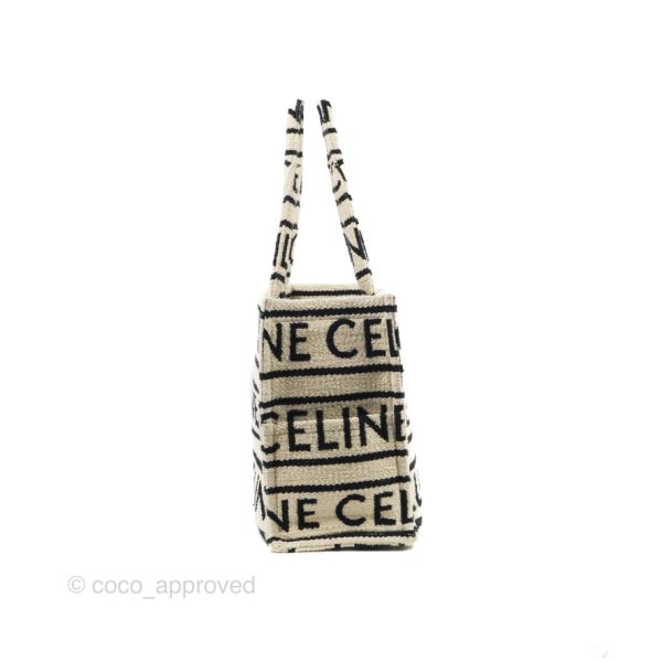 Celine Large Cabas Thais Textile with Celine All-Over For Cheap