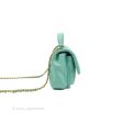 Chanel Quilted Small Day Trip Tiffany Blue Green Lambskin Aged Gold Hardware Supply