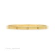 Cartier Small Love Bracelet Yellow Gold For Sale