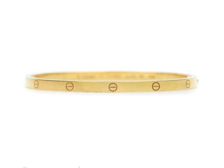 Cartier Small Love Bracelet Yellow Gold For Sale