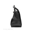 Celine Mini Luggage Bag Black White Aged Calfskin Online Hot Sale