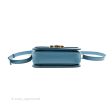 Celine Teen Triomphe Bag Shiny Calfskin Denim Blue Online Hot Sale