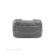 Chanel 19 Small Dark Grey Lambskin Mixed Hardware Sale