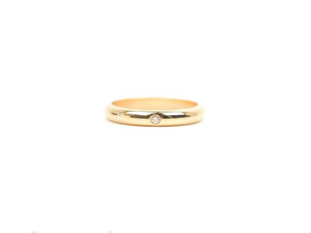 Cartier 1895 Rose Gold Diamond Ring Size 46 Sale