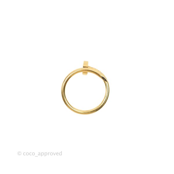 Cartier Juste Un Clou Ring Yellow Gold Size 50 Online Hot Sale