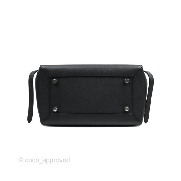 Celine Mini Belt Bag Dark Navy Grained Calfskin Silver Hardware Supply