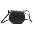 Chloe Quilted Mini Drew Bijou Crossbody Bag Black Smooth Calfskin Gold Hardware Fashion