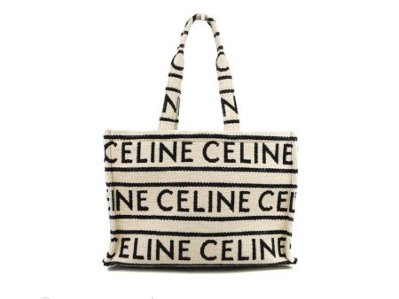 Celine Large Cabas Thais Textile with Celine All-Over For Cheap