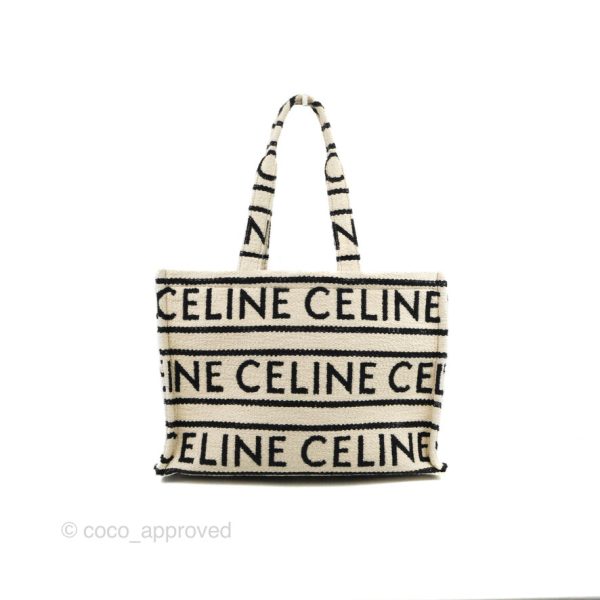 Celine Large Cabas Thais Textile with Celine All-Over For Cheap