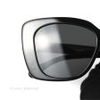 Chanel Acetate Strass Square Polarized Sunglasses Black White Online