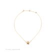 Bvlgari Zero1 Necklace Black Ceramic 18K Rose Gold on Sale