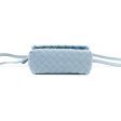 Bottega Veneta Intrecciato Mini Crossbody Bag Light Blue on Sale