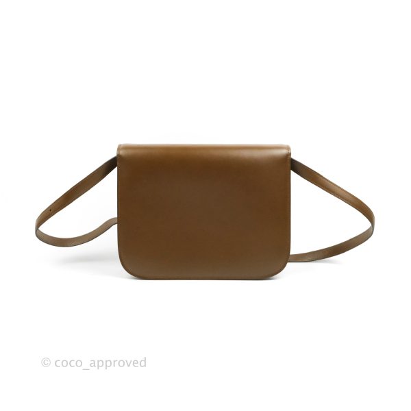 Celine Medium Classic Box Flap Caramel Calfskin Online now