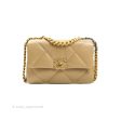 Chanel 19 Small Dark Beige Mixed Hardware Online Sale