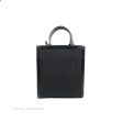 Celine Small Cabas Vertical Tote Black Textlie Online Sale