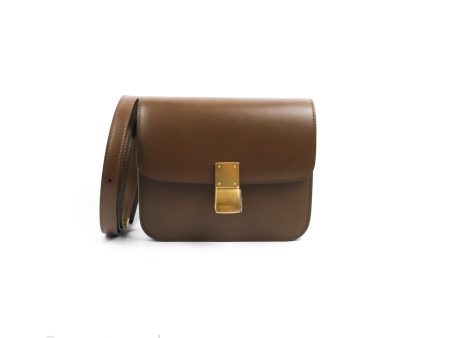 Celine Teen Classic Box Flap Caramel Calfskin Supply