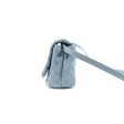 Bottega Veneta Intrecciato Mini Crossbody Bag Light Blue on Sale