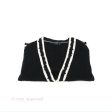 Chanel Black & White Cashmere Cardigan 22C Fashion