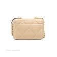 Chanel 19 Small Light Beige Mixed Hardware 20S For Cheap