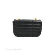 Celine Monochrome Quilted Goatskin Matelasse Black Gold Hardware Online Sale