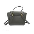 Celine Nano Belt Bag Grey Grained Calfskin Gold Hardware Discount