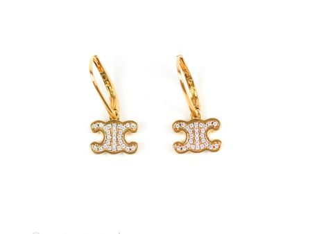 Celine Triomphe Earrings Online now