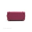 Celine Nano Luggage Plum Drummed Calfskin For Sale