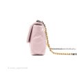 Chanel 19 Small Pink Lambskin Mixed Hardware Hot on Sale