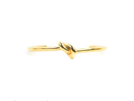 Celine Knot Extra-thin Bracelet Gold Tone For Discount