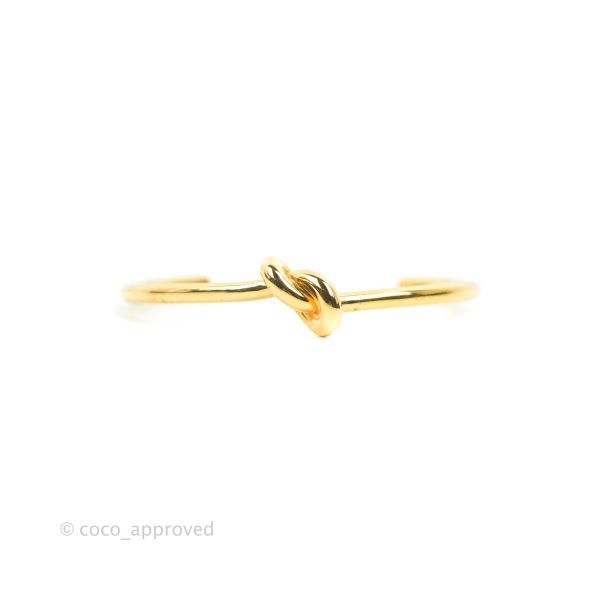 Celine Knot Extra-thin Bracelet Gold Tone For Discount