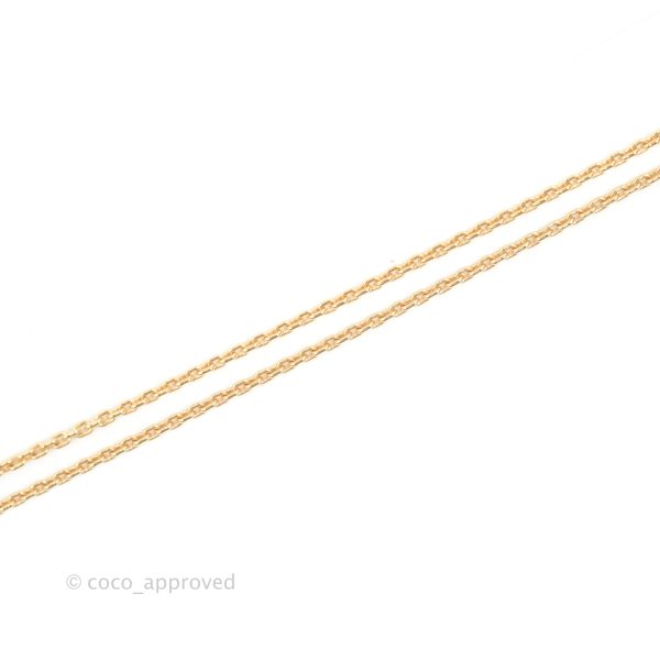 Bvlgari Zero1 Necklace Black Ceramic 18K Rose Gold on Sale