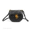 Chloe Quilted Mini Drew Bijou Crossbody Bag Black Smooth Calfskin Gold Hardware Fashion