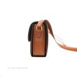 Celine Medium Triomphe Bag Tan Shiny Calfskin Online Hot Sale