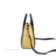 Celine Nano Luggage Bag Tricolour Light Beige White Black Grained Calfskin Discount