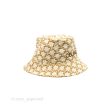 Celine Bucket Hat Triomphe Print Crème   Mordoré Cheap