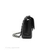 Chanel Classic Chevron S M Small Double Flap Black Lambskin Silver Hardware Online Hot Sale