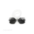 Chanel 4262 Butterfly Black Metal Sunglasses with Pearl Strap Online Sale