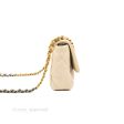 Chanel 19 Small Ivory Beige Mixed Hardware Online Sale