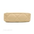 Chanel 19 Medium Beige Goatskin Mixed Hardware 20A Sale