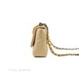 Chanel 19 Small Beige Goatskin Mixed Hardware Cheap