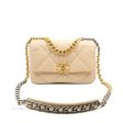 Chanel 19 Small Light Beige Mixed Hardware 20S For Cheap