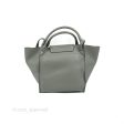 Celine Small Big Bag Grey Supple Grained Leather Silver Hardware Supply