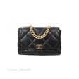 Chanel 19 Maxi Flap Bag Black Goatskin Mixed Hardware Sale