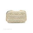 Chanel 19 Small Tweed Oreo Cream Mixed Hardware For Discount