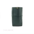 Celine Sangle Bucket Bag Grained Calfskin Dark Green For Cheap