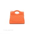 Chanel 31 Mini Salmon Orange Aged Calfskin Gold Hardware For Cheap